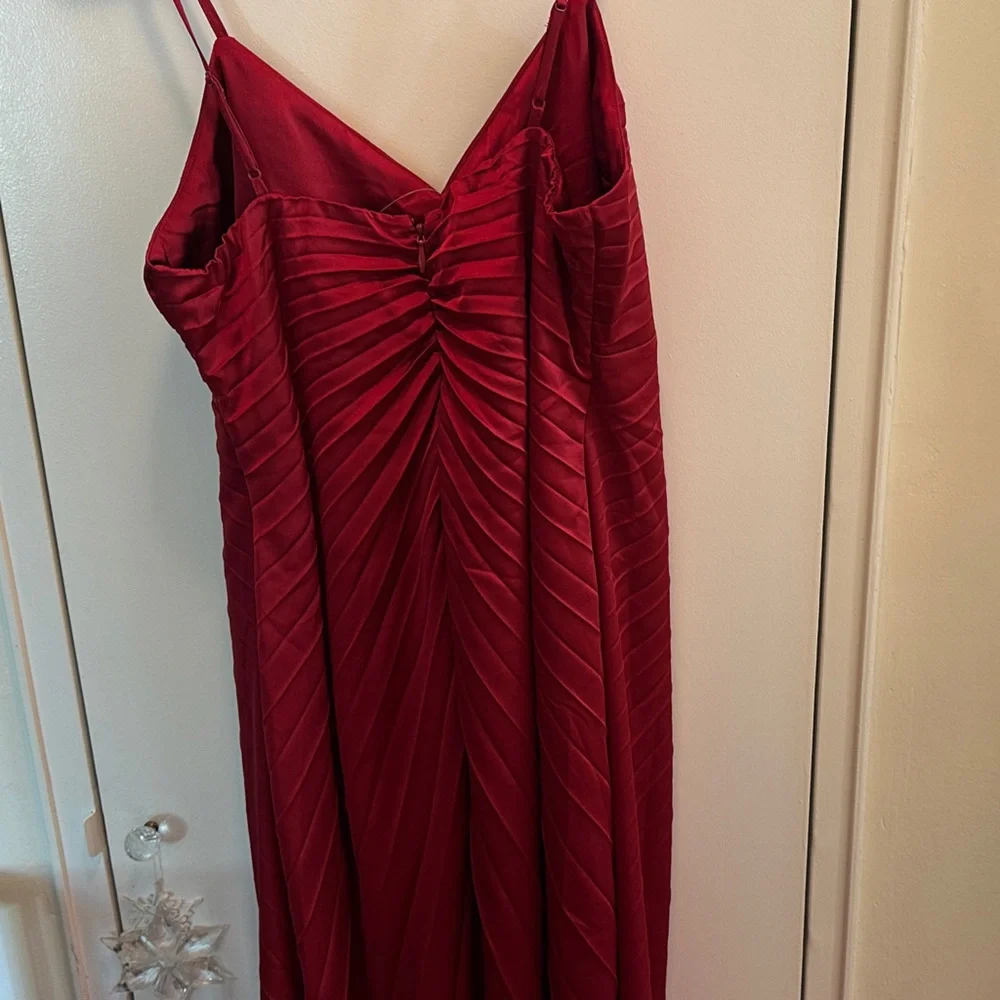 Abercrombie & Fitch Red Maxi Dress
